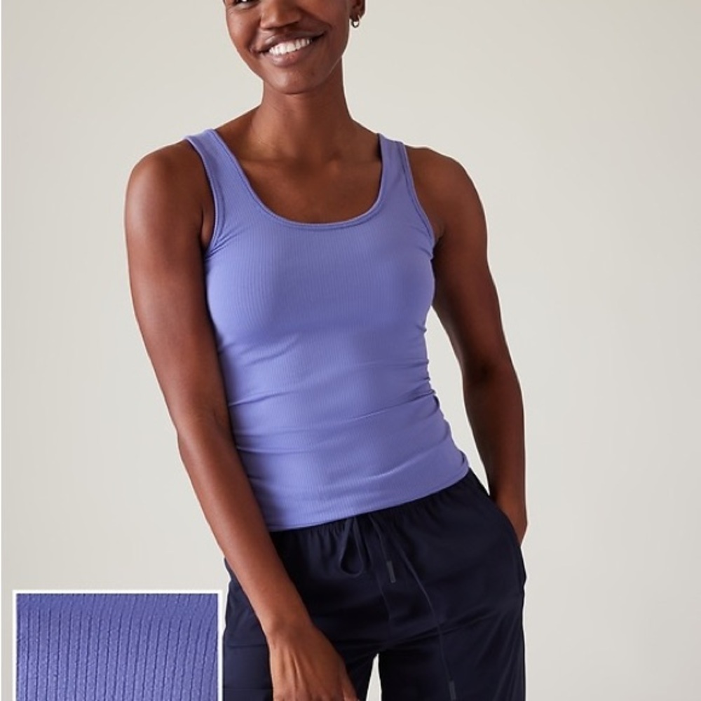 Athleta Ribbed Tank Top